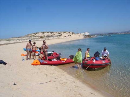 Passeio de kayak no Parque Natural da Ria Formosa